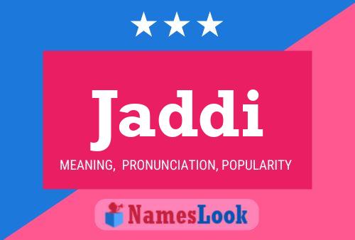 ملصق اسم Jaddi