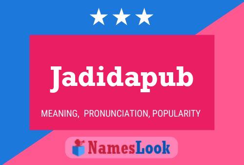 ملصق اسم Jadidapub