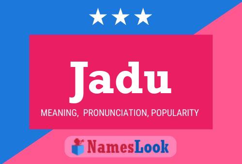 ملصق اسم Jadu