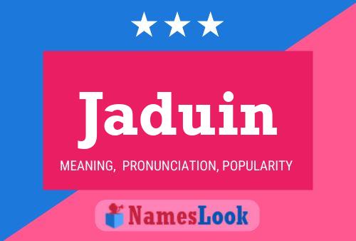 ملصق اسم Jaduin