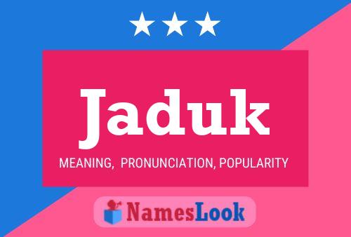 ملصق اسم Jaduk