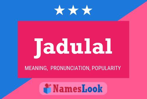 ملصق اسم Jadulal