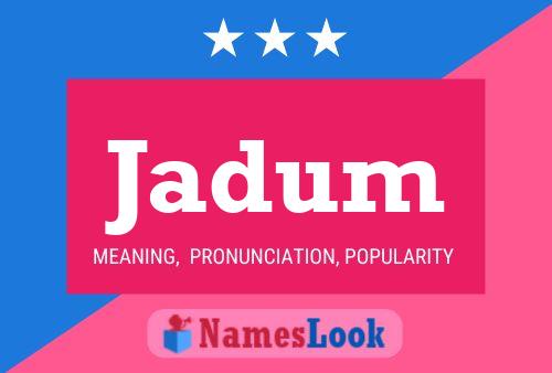 ملصق اسم Jadum