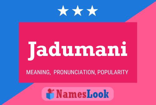 ملصق اسم Jadumani