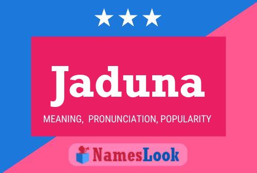 ملصق اسم Jaduna