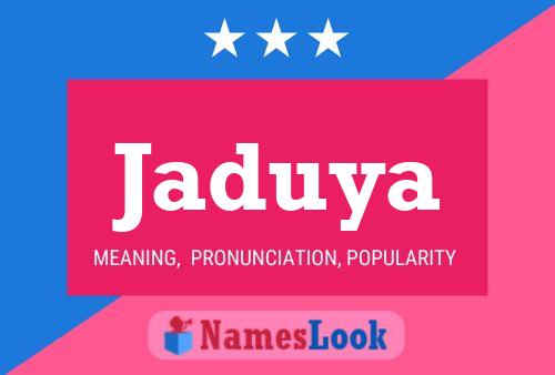 ملصق اسم Jaduya