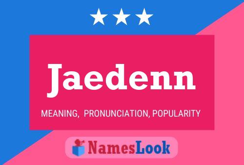 ملصق اسم Jaedenn