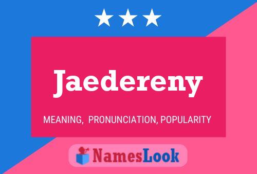 ملصق اسم Jaedereny