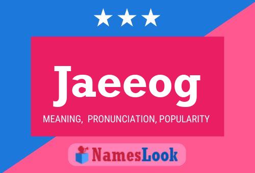 ملصق اسم Jaeeog