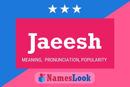 ملصق اسم Jaeesh