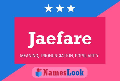 ملصق اسم Jaefare