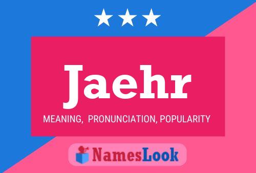 ملصق اسم Jaehr