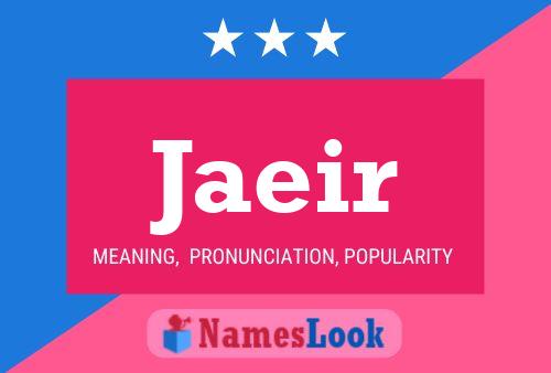 ملصق اسم Jaeir