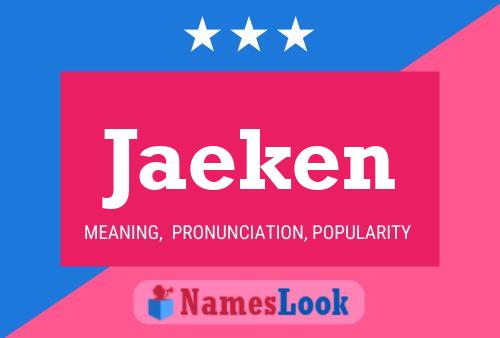 ملصق اسم Jaeken