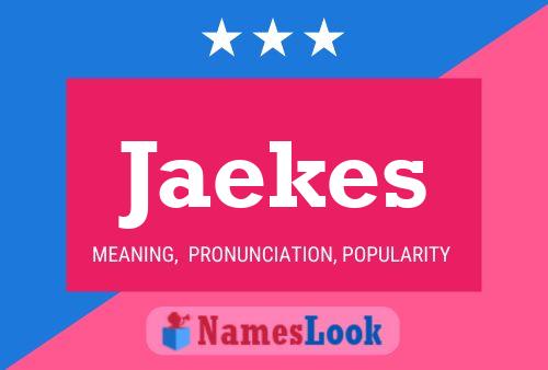 ملصق اسم Jaekes