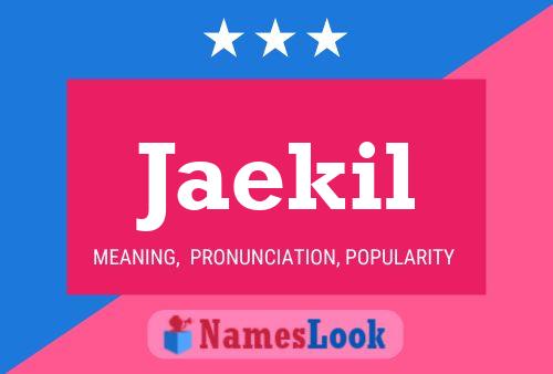 ملصق اسم Jaekil