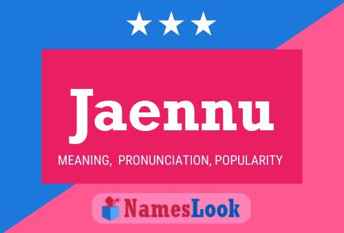 ملصق اسم Jaennu