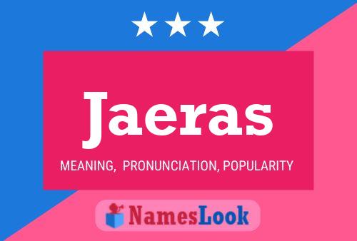 ملصق اسم Jaeras