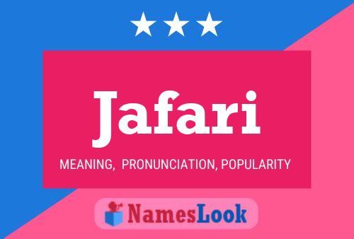 ملصق اسم Jafari