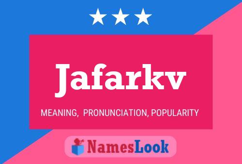 ملصق اسم Jafarkv