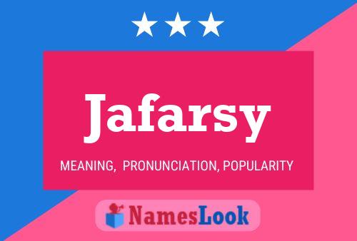 ملصق اسم Jafarsy