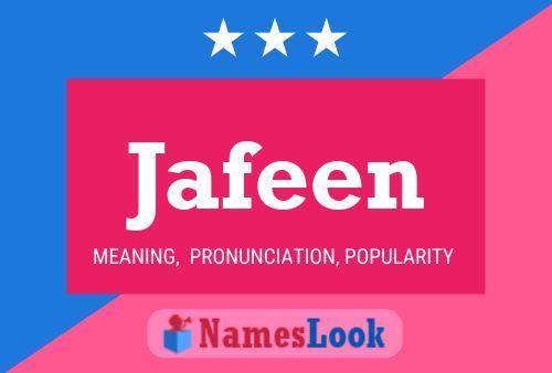 ملصق اسم Jafeen