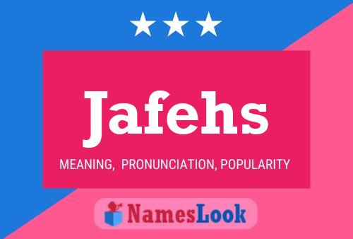 ملصق اسم Jafehs