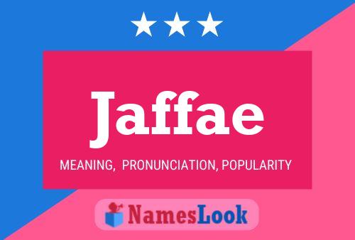 ملصق اسم Jaffae