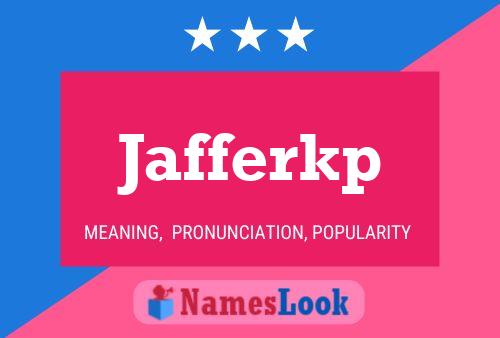 ملصق اسم Jafferkp