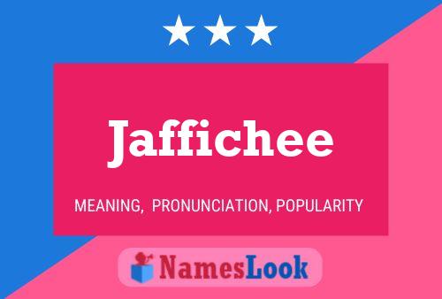 ملصق اسم Jaffichee