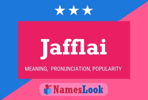 ملصق اسم Jafflai