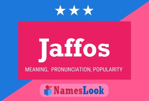 ملصق اسم Jaffos