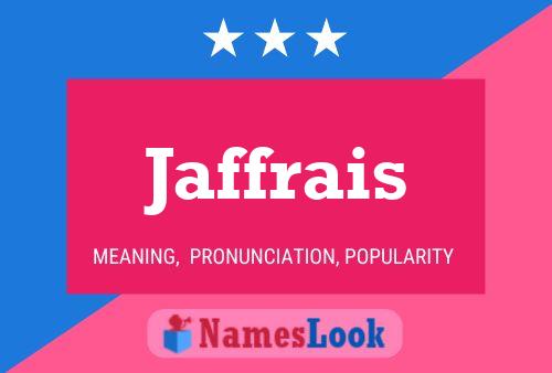 ملصق اسم Jaffrais