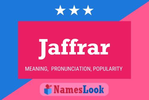 ملصق اسم Jaffrar