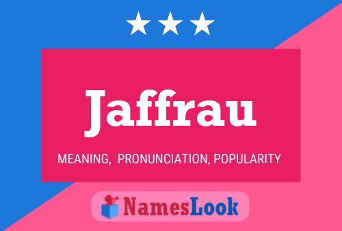 ملصق اسم Jaffrau