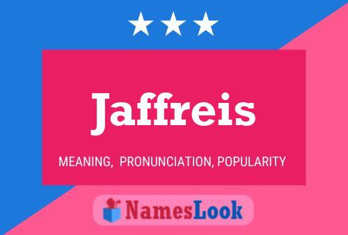 ملصق اسم Jaffreis