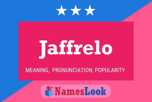 ملصق اسم Jaffrelo