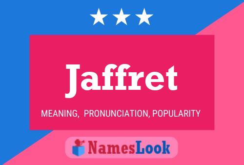 ملصق اسم Jaffret