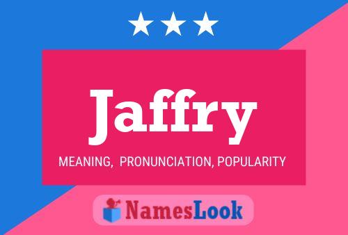 ملصق اسم Jaffry