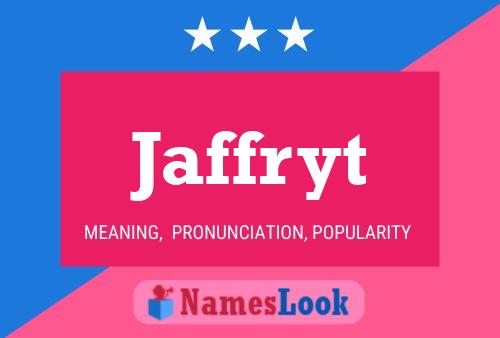 ملصق اسم Jaffryt