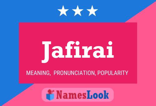 ملصق اسم Jafirai