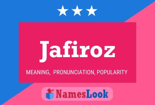 ملصق اسم Jafiroz