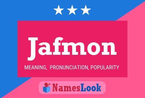 ملصق اسم Jafmon