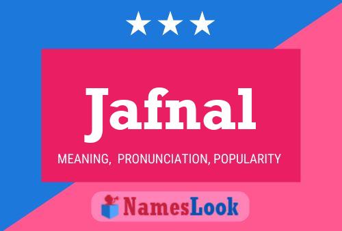 ملصق اسم Jafnal