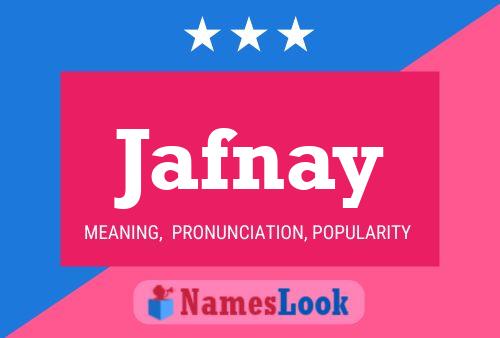 ملصق اسم Jafnay