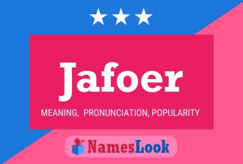 ملصق اسم Jafoer