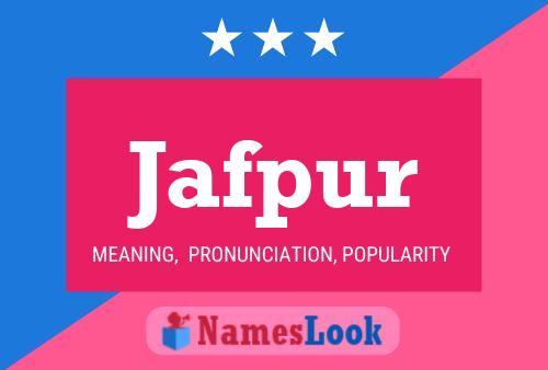 ملصق اسم Jafpur