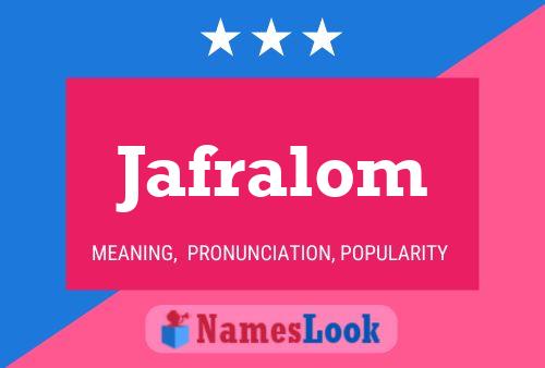 ملصق اسم Jafralom