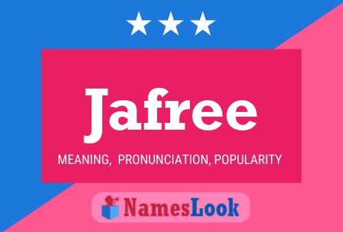 ملصق اسم Jafree