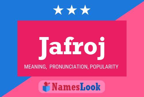 ملصق اسم Jafroj